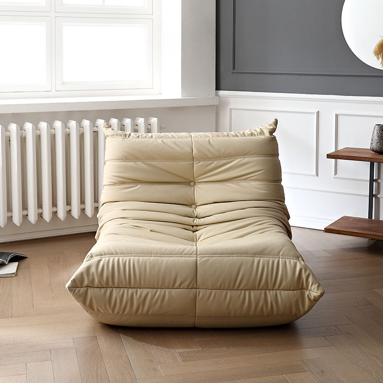 Armless Sofa Sewn Pillow Back Contemporary Sofa for Living Room Clearhalo 'furn' 'furn_sofas' 'Furniture' 'Living Room Furniture' 'Sofa' 'sofas' 1200x1200_93b79d2f-3a25-4a70-b63d-1f1e8afff9ab