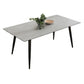 Contemporary Style Sintered Stone Rectangle Dining Table 4 Legs Table for Home Clearhalo ' dining_table' 'Dining Tables & Seating' 'Dining Tables' 'furn' 'furn_dining_table' 'Furniture' 'furniture_dining_table' 'Kitchen & Dining Furniture' 'kitchen&dining_furn' 'kitchen' 'kitchen_dining_table' 1200x1200_93ba5ce2-22d9-4198-b953-21c368a807ce