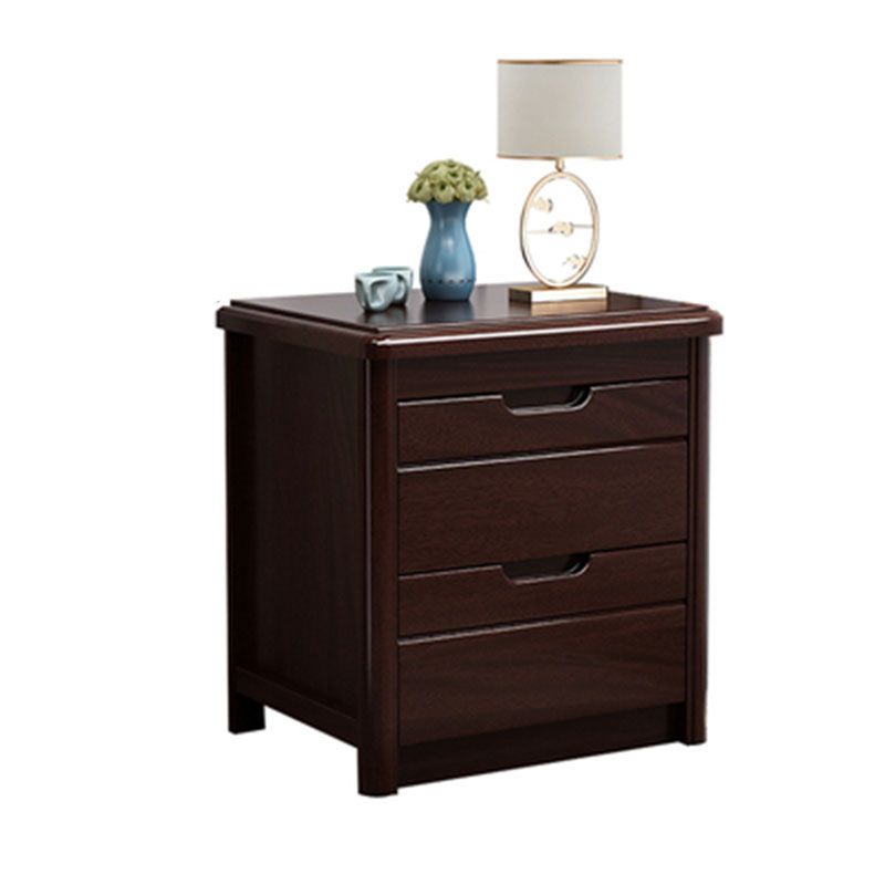 Solid Wood 2 Drawer Modern Night Table Drawer Storage Bed Nightstand Clearhalo 'Bedroom Furniture' 'furn' 'furn_night_stand' 'Furniture' 'night_stand' 'Nightstands' 1200x1200_93bbdced-0622-4e82-b3a0-86e82df4123a