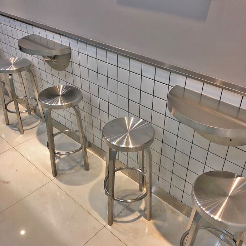 Industrial Style Low Back Metal Bar Stool Counter Stool for Kitchen Bar Clearhalo 'Bar Furniture' 'Bar Stools' 'bar_stools' 'furn' 'furn_bar_stools' 'furniture_bar_stools' 'Kitchen & Dining Furniture' 'kitchen&dining_furn' 'kitchen' 'kitchen_furn' Furniture' 1200x1200_93c1387d-06f1-4764-b5a6-839504aeced1