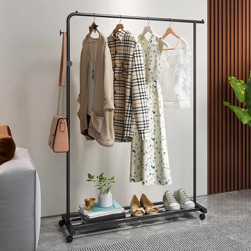 Industriële kaprek metaalachtig vrijstaand rek met universeel wiel