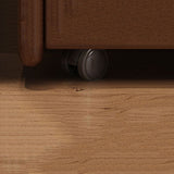 Contemporary Rubber Wood Storage Chest Home Chest with 3 Drawers