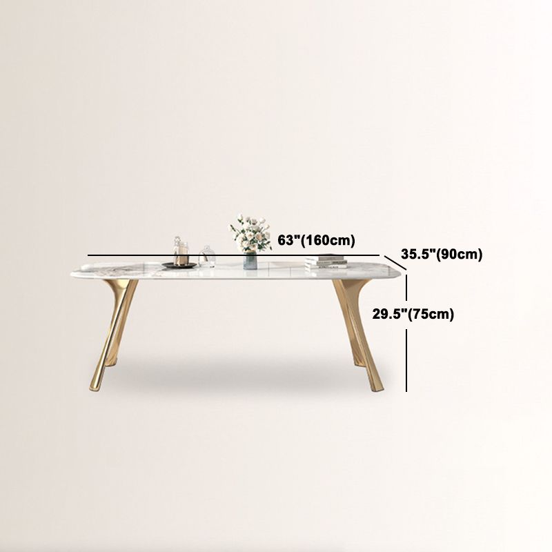 Nordic Glam Sintered Stone Round Table Set 1/4/5/7 Pieces Dining Set