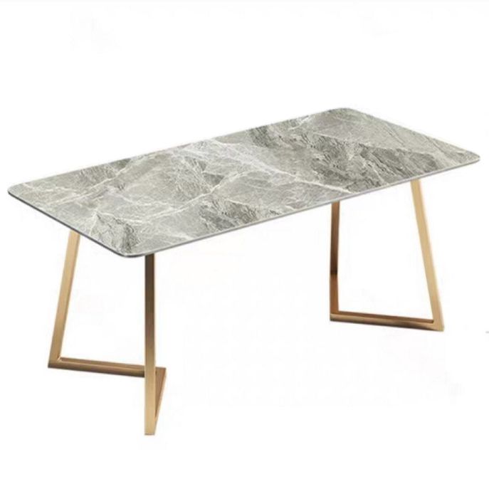 Glam 1/4/5 Pieces Dining Room Chair Set Rectangle Dining Table Set Clearhalo 'Dining Room Sets' 'Dining Tables & Seating' 'dining_room_set' 'furn' 'furn_dining_room_set' 'Furniture' 'furniture_dining_room_set' 'Kitchen & Dining Furniture' 1200x1200_93c55673-1e0b-4b01-86fe-fc31ffa56dfb