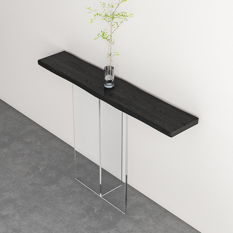 Console acrilica rettangolare Tabella 11.8 "W Contemporary End Table