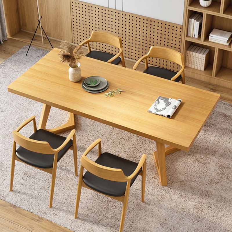 Modern Pine Wood Dining Room Set 1/2/5/7 Pieces Dining Furniture Set /Separate Items Clearhalo 'Dining Room Sets' 'Dining Tables & Seating' 'dining_room_set' 'furn' 'furn_dining_room_set' 'Furniture' 'furniture_dining_room_set' 'Kitchen & Dining Furniture' 'kitchen&dining_furn' 'kitchen' 1200x1200_93c57272-1e22-4d43-b6cf-2be8a40ed4b4
