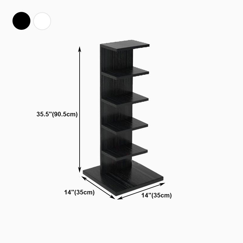 13.78"W Bookcase Contemporary Style Invisible Bookshelf for Home Office Clearhalo 'Bookcases' 'furn' 'furn_bookcases' 'Furniture' 'Office Furniture' 1200x1200_93c5bd1d-bc47-44ac-b3d6-961cefa31fb9