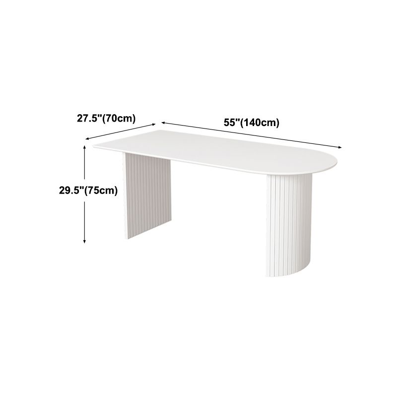 Witte eettafel eigentijdse stijl dinette tafel voor keukenhuis