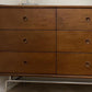 Commode double ultra moderne en pin, commode de rangement pour chambre à coucher