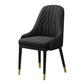 European Glam Style Metal Chair Kitchen Dining Room Solid Back Arm Chair Set Clearhalo ' kitchen&dining_furn' 'Dining Chairs' 'Dining Tables & Seating' 'dining_chair' 'furn' 'furn_dining_chair' 'Furniture' 'furniture_dining_chair' 'Kitchen & Dining Furniture' 'kitchen' 1200x1200_93cbfd77-1988-4dff-a03d-1f9ccd1686fd