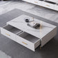 Slate Coffee Table Glam Nesting Coffee Table Set with Storage Drawers Clearhalo 'Coffee & Accent Tables' 'Coffee Tables' 'coffee_tables' 'furn' 'furn_coffee_tables' 'Furniture' 'Living Room Furniture' 1200x1200_93cc172f-a201-464a-98e0-9c9b422f52f0