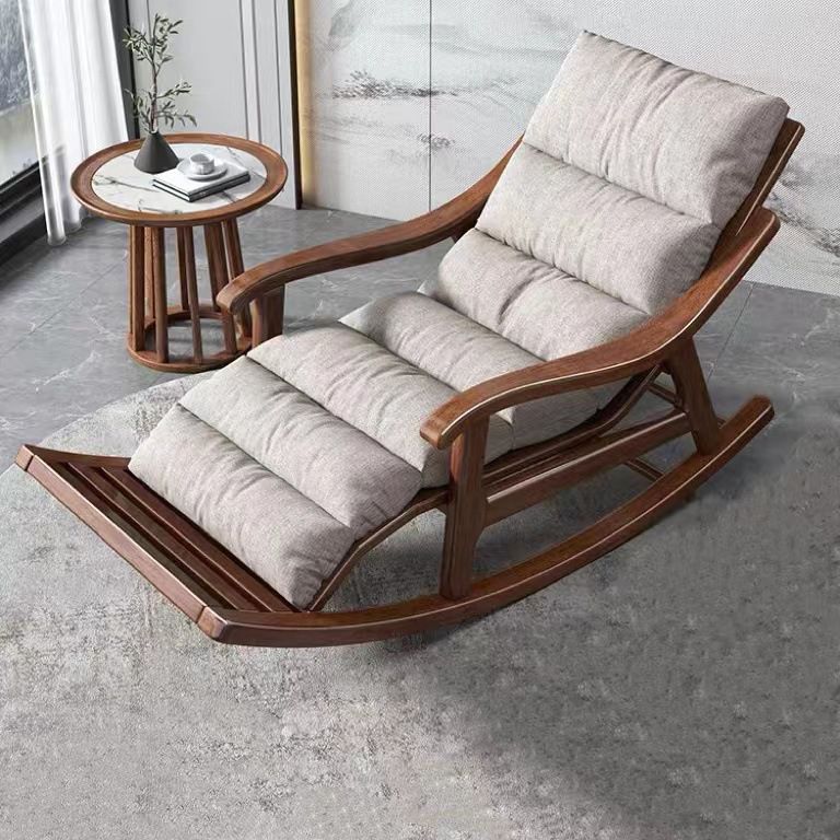 Mid Century Modern Sofa Rocking Chair Indoor Wooden Rocking Chair with Cushion Clearhalo 'Chairs & Seating' 'furn' 'furn_rocking_chairs' 'Furniture' 'Living Room Furniture' 'Rocking Chairs' 'rocking_chairs' 1200x1200_93cdddc6-3b50-4ba0-afc4-035fa9b5c121