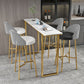 Industrial Style Stone Top Cocktail Bar Table 42-inch Height Table for Kitchen Clearhalo 'Bar Furniture' 'Bar Tables' 'bar_tables' 'furn' 'furn_bar_tables' 'Furniture' 'furniture_bar_tables' 'Kitchen & Dining Furniture' 1200x1200_93cee18f-7a5a-43eb-b003-ba093ab9c1b9