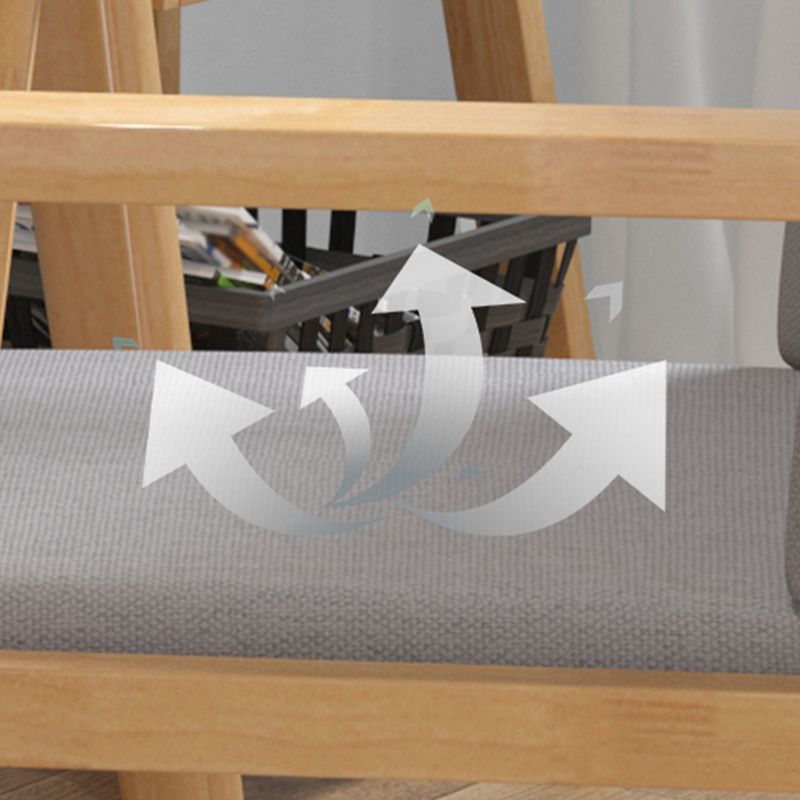 23.6"L x 22.0"W x 32.6"H Linen Chair Removable Cushions Accent Chair for Living Room Clearhalo 'Accent Chairs' 'accent_chairs' 'Chairs & Seating' 'furn' 'furn_accent_chairs' 'Furniture' 'Living Room Furniture' 1200x1200_93d77025-c4bd-4b9e-9b63-f6e29f165443