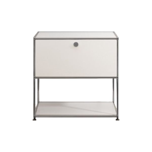 Sidebordo in acciaio inossidabile in stile moderno Sideboard bianca per soggiorno