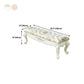 Upholstered Rectangle Seating Bench Cushioned Entryway and Bedroom Bench with Legs Clearhalo 'Benches' 'Chairs & Seating' 'furn' 'furn_benches' 'Furniture' 'Living Room Furniture' 1200x1200_93d84c92-9da2-4ac4-872b-7cfef16b959e