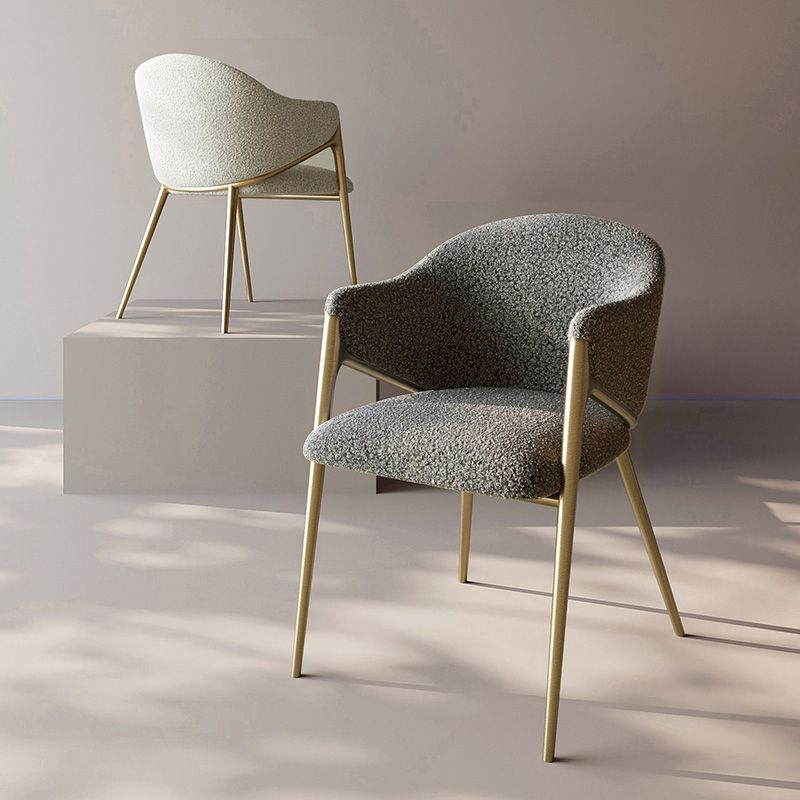 Glam Indoor Upholstered Dining Chair Gold Legs Parsons Arm Chair Clearhalo 'Dining Chairs' 'Dining Tables & Seating' 'dining_chair' 'furn' 'furn_dining_chair' 'Furniture' 'Kitchen & Dining Furniture' 1200x1200_93da61a8-41db-4480-b958-17708ff0476b