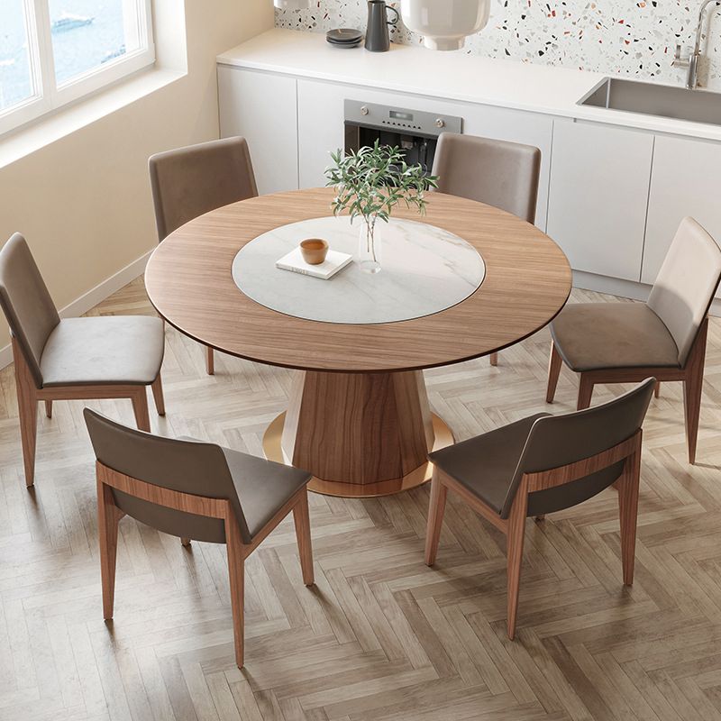 Modern 1/3/5/6/7 Pieces Dining Set Solid Wood Dining Table Set for Dining Areas Clearhalo 'Dining Room Sets' 'Dining Tables & Seating' 'dining_room_set' 'furn' 'furn_dining_room_set' 'Furniture' 'furniture_dining_room_set' 'Kitchen & Dining Furniture' 1200x1200_93daae45-8717-480c-b0d0-554e82728080