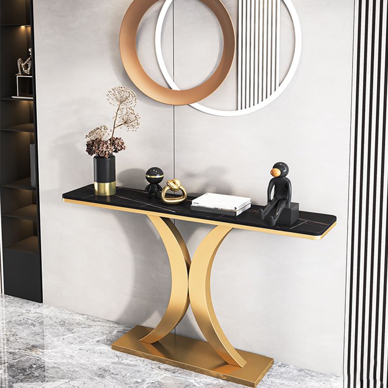 Tabella della console contemporanea da 11 "Tabella della console di rettangolo di rettangolo di rettangolo