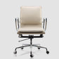 Modern Fixed Arms Chair Leather Adjustable Seat Height Desk Chair with Wheels Clearhalo 'furn' 'furn_office_chair' 'Furniture' 'Office Chairs' 'Office Furniture' 'office_chair' 1200x1200_93e21ea0-0c60-461a-a106-e1bf6b323985