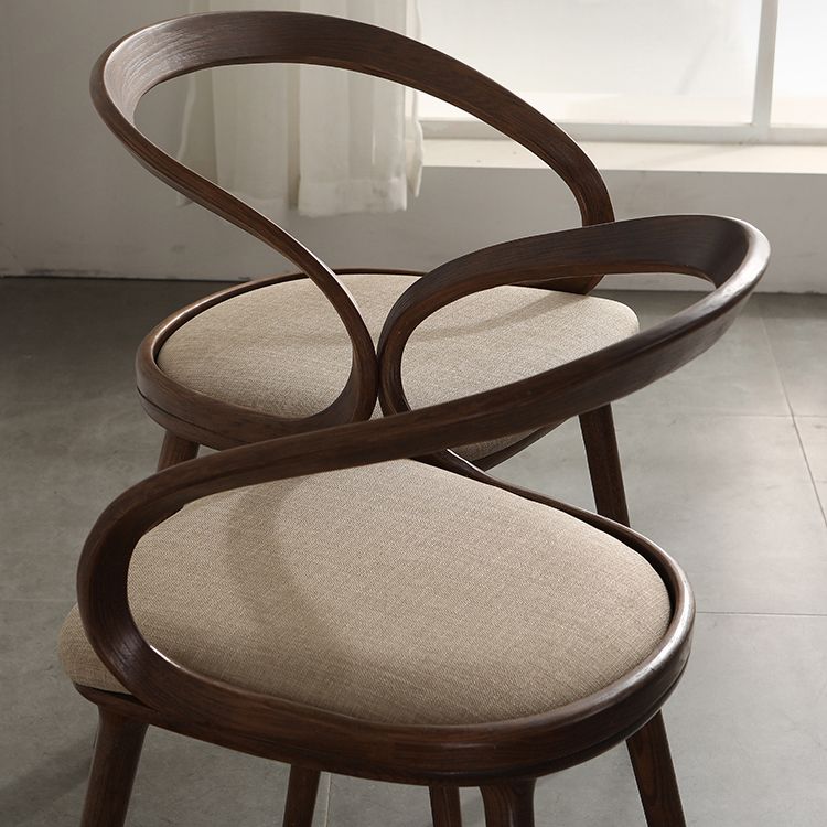 Sillas de comedor de madera sólida sillas de comedor de estilo diseñador para comedor