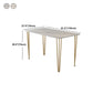 Home Hairpin Base Writing Desk Glam Style Stone Writing Desk Clearhalo 'furn' 'furn_office_desk' 'Furniture' 'furniture_office_desk' 'Office Desks' 'Office Furniture' 'office_desk' 1200x1200_93e2a0ec-df8c-429c-966c-68839bdc85b3