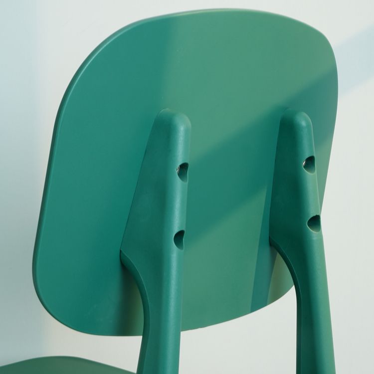 Modern Plastic Side Chair Indoor-Outdoor Open Back Dining Armless Chairs Clearhalo ' kitchen&dining_furn' 'Dining Chairs' 'Dining Tables & Seating' 'dining_chair' 'furn' 'furn_dining_chair' 'Furniture' 'furniture_dining_chair' 'Kitchen & Dining Furniture' 'kitchen' 1200x1200_93e2a97b-224d-4d97-8ac1-db75ec643ca6