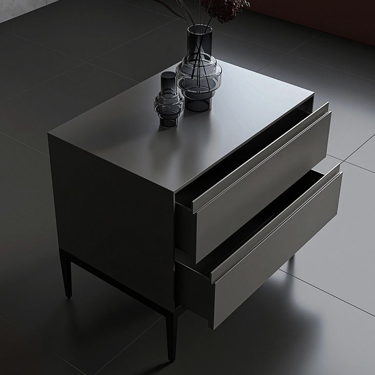 Stocker Storage Modern Accent Table table de chevet antique Finishing Litching Stringand