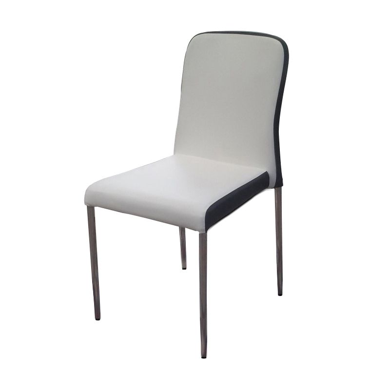 Modern Style Dining Chairs Armless Side Chair with Metal Legs for Kitchen Clearhalo ' kitchen&dining_furn' 'Dining Chairs' 'Dining Tables & Seating' 'dining_chair' 'furn' 'furn_dining_chair' 'Furniture' 'furniture_dining_chair' 'Kitchen & Dining Furniture' 'kitchen' 1200x1200_93e5cef0-60fe-4119-89ff-97097765721e