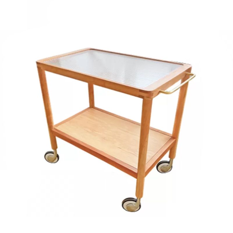 Modern Rectangular End Table Double Tier Corner Table with Storage Clearhalo 'Coffee & Accent Tables' 'End & Side Tables' 'end_side_tables' 'furn' 'furn_end_side_tables' 'Furniture' 'Living Room Furniture' 1200x1200_93e62a96-28da-494d-a75b-3ccf3bed6afd