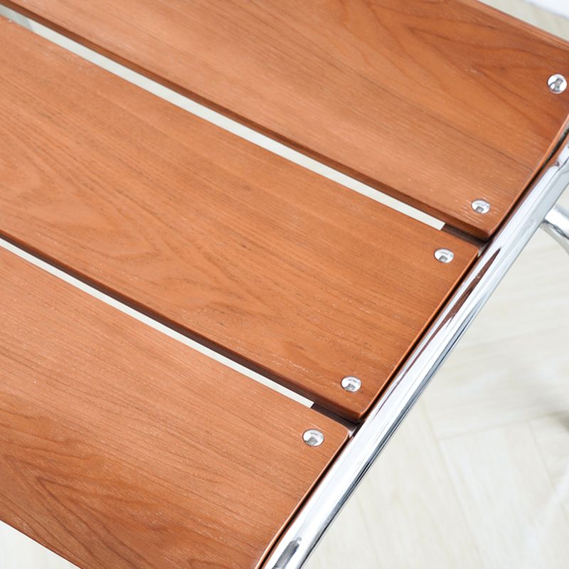 Sala da pranzo gamba d'argento contemporanea apertura sedia da pranzo senza bracciole