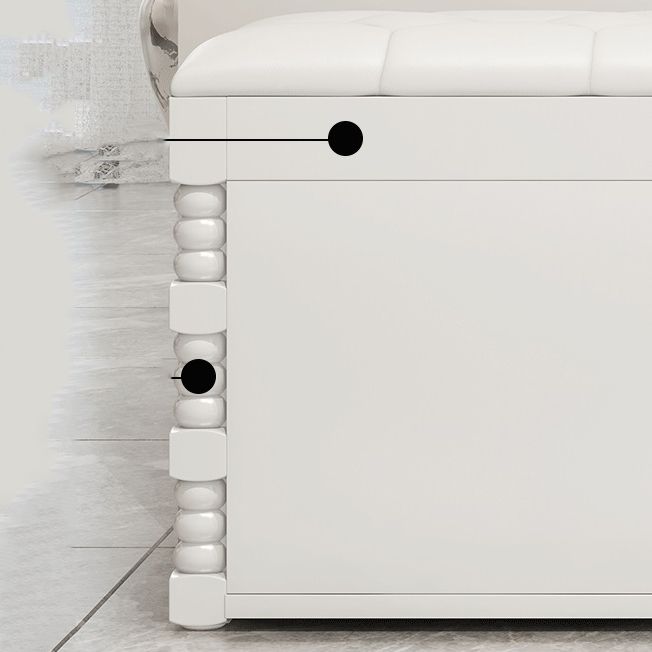 Rectangle 13.8" Wide Entryway Bench Cushioned Upholstered Bench in Manufactured Wood Clearhalo 'Benches' 'Chairs & Seating' 'furn' 'furn_benches' 'Furniture' 'Living Room Furniture' 1200x1200_93ebe98b-59b6-4c2e-b1c6-b4267d4e2e93