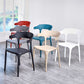 Plastic Dining Arm Chairs Kitchen Open Back Stackable Armchairs Indoor Clearhalo ' kitchen&dining_furn' 'Dining Chairs' 'Dining Tables & Seating' 'dining_chair' 'furn' 'furn_dining_chair' 'Furniture' 'furniture_dining_chair' 'Kitchen & Dining Furniture' 'kitchen' 1200x1200_93edfbf9-11da-49aa-9a8a-8aeaccc61a34