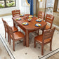 Modern Style Dining Table Solid Wood Butterfly Leaf Dining Table for Dining Room Clearhalo 'Dining Tables & Seating' 'Dining Tables' 'dining_table' 'furn' 'furn_dining_table' 'Furniture' 'Kitchen & Dining Furniture' 1200x1200_93ee4785-fa50-429e-a0cf-06a739b20799