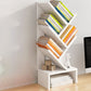 Modern Closed Back Style Bookshelf Engineer Wood Bookcase for Home Clearhalo 'Bookcases' 'furn' 'furn_bookcases' 'Furniture' 'Office Furniture' 1200x1200_93efc23e-c75b-4209-8ede-7b2399a7c71f