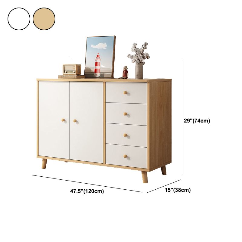 Eigentijdse opbergkist houten opbergkist voor slaapkamer 14,9 "breed