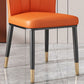 Luxury Style Metal Chair Parsons Kitchen Dining Side Chair for Dinning Room