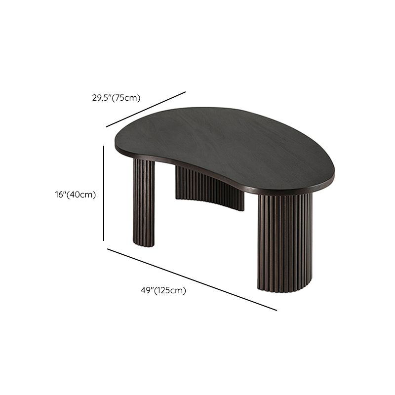 Modern Single Coffee Table No Distressing Solid Wood Bunching Tables Clearhalo 'Coffee & Accent Tables' 'Coffee Tables' 'coffee_tables' 'furn' 'furn_coffee_tables' 'Furniture' 'Living Room Furniture' 1200x1200_93f352c3-bae9-4121-8ba3-15d595722721