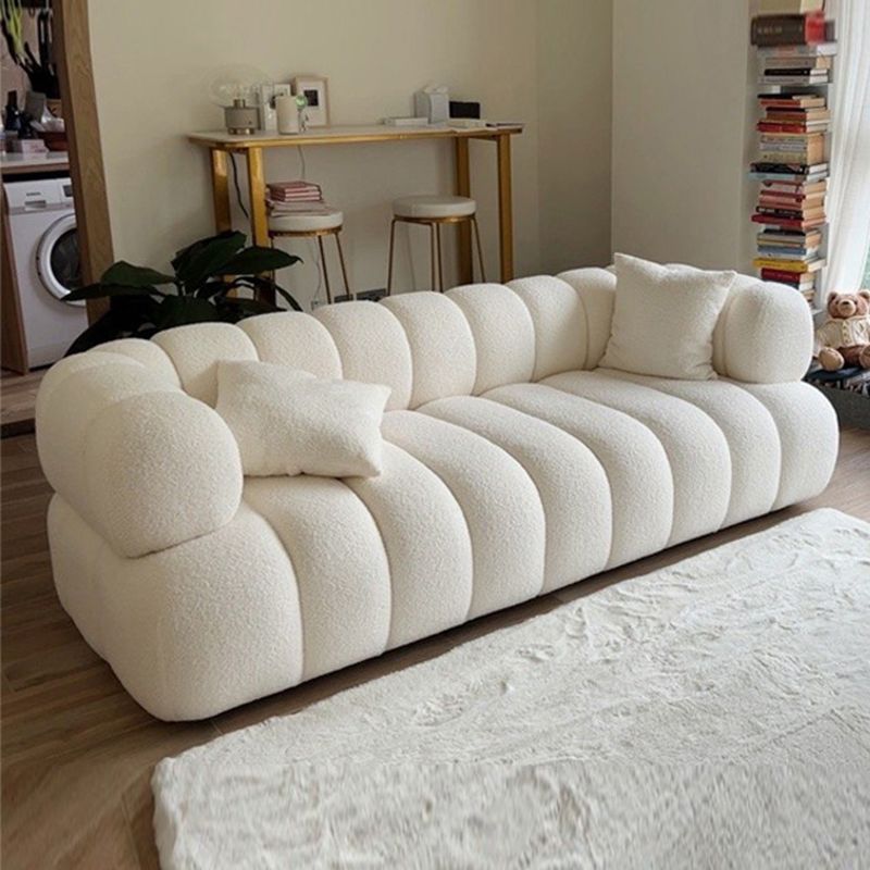Wool Recessed Arm Sofa Contemporary Standard Sofa for Living Room Clearhalo 'furn' 'furn_sofas' 'Furniture' 'Living Room Furniture' 'Sofa' 'sofas' 1200x1200_93f4184a-e0f9-4a6f-b552-712e42a2e8d3