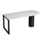 Free Form Sintered Stone Top Dining Table Modern Table with Metal Base Clearhalo ' dining_table' 'Dining Tables & Seating' 'Dining Tables' 'furn' 'furn_dining_table' 'Furniture' 'furniture_dining_table' 'Kitchen & Dining Furniture' 'kitchen&dining_furn' 'kitchen' 'kitchen_dining_table' 1200x1200_93f6eb58-acdb-45bb-9355-e3be2cf3994f