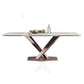 Minimalist Rectangle Sintered Stone Dining Table of 5/7 with Pedestal Base Dining Set for Restaurant Clearhalo 'Dining Room Sets' 'Dining Tables & Seating' 'dining_room_set' 'furn' 'furn_dining_room_set' 'Furniture' 'furniture_dining_room_set' 'Kitchen & Dining Furniture' 'kitchen&dining_furn' 'kitchen' 1200x1200_93f7c342-29a6-4aa1-9605-cc69042cd48c