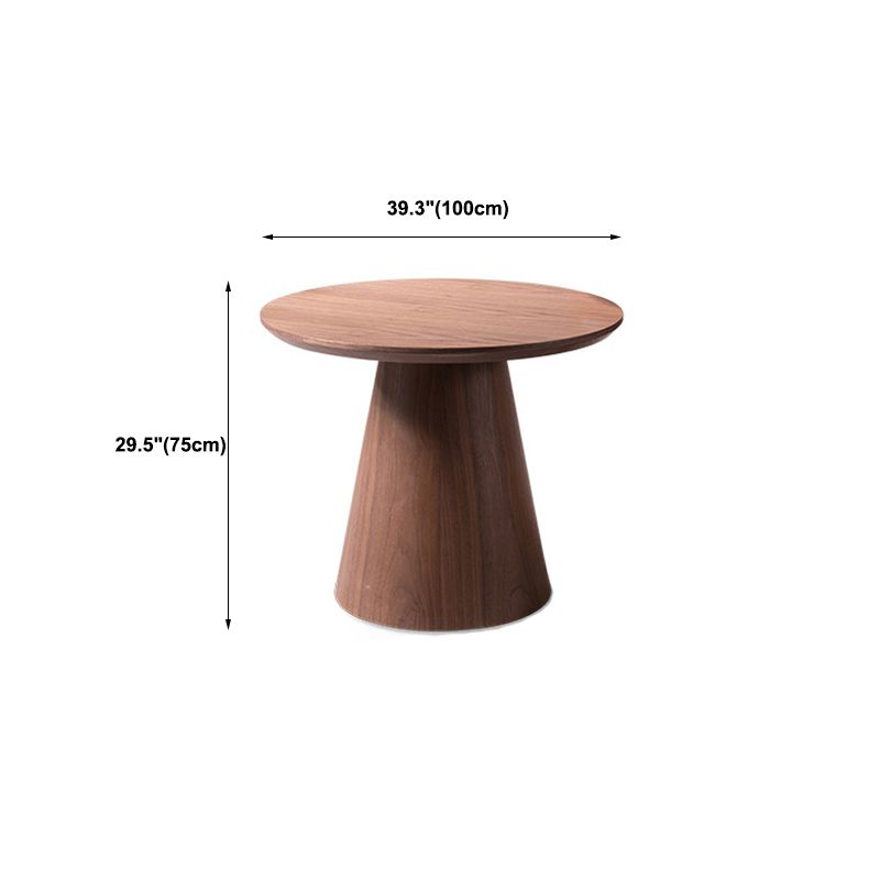 Scandinavian Pedestal Coffee Table Round Wooden Coffee Table Set for Living Room Clearhalo 'Coffee & Accent Tables' 'Coffee Tables' 'coffee_tables' 'furn' 'furn_coffee_tables' 'Furniture' 'Living Room Furniture' 1200x1200_93f7c8b1-d598-4c32-b69e-b6b145ce7d8f