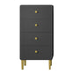 Vertical Wood Top Chest with Metal Legs Chest with Drawers for Bedroom Clearhalo 'Bedroom Furniture' 'Dressers & Chests' 'dressers_chests' 'furn' 'furn_dressers_chests' 'Furniture' 1200x1200_93fa96e5-97df-4f42-b110-c07998aa4400
