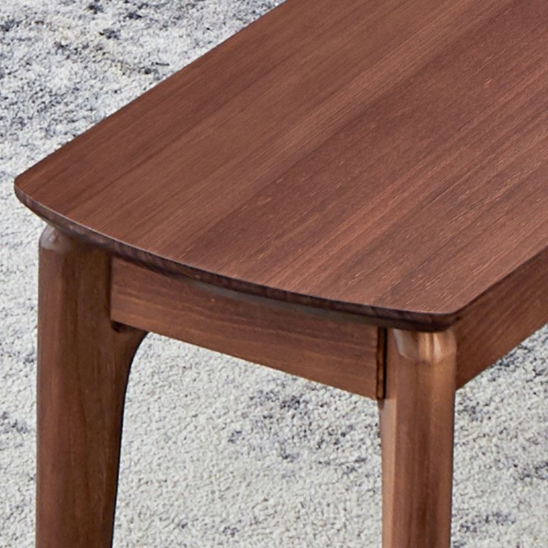 11.8" Wide Modern Seating Bench Solid Wood Ottoman Bench with Legs Clearhalo 'Benches' 'Chairs & Seating' 'furn' 'furn_benches' 'Furniture' 'Living Room Furniture' 1200x1200_93fb4973-d9f9-4b2a-882a-af102a5c9afb