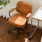 Padded Arms Desk Chair Modern No Distressing Leather Ergonomic Chair with Wheels Clearhalo 'furn' 'furn_office_chair' 'Furniture' 'Office Chairs' 'Office Furniture' 'office_chair' 1200x1200_93fb915d-6288-41ae-a282-115474c5de3e
