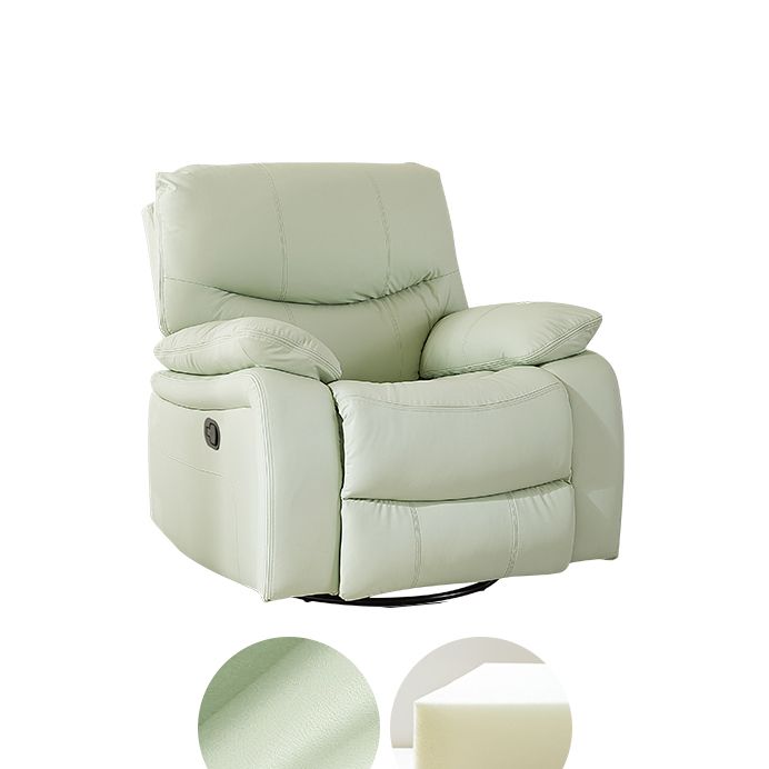Contemporary Standard Recliner Metal Swivel Rocker Indoor Solid Color Clearhalo 'Chairs & Seating' 'furn' 'furn_recliners' 'Furniture' 'Living Room Furniture' 'Recliners' 1200x1200_93fc57fe-c403-494f-9155-bd844043c87c