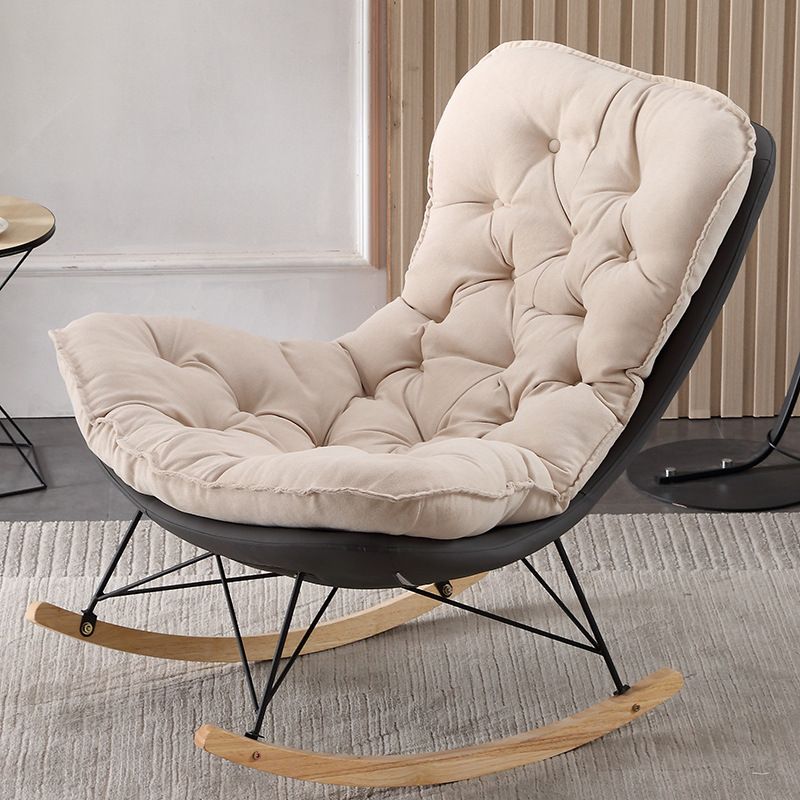 Loisir Light Luxury Rocking Chair Lounge Small Family Family Lazy Sofa Chair for Apartment