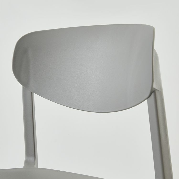 Modern Plastic Indoor-Outdoor Room Side Chairs Open Back Chair Clearhalo ' kitchen&dining_furn' 'Dining Chairs' 'Dining Tables & Seating' 'dining_chair' 'Furniture' 'furniture_dining_chair' 'Kitchen & Dining Furniture' 'kitchen' 1200x1200_93feabe5-04ba-42d9-ba41-735a086e25c4