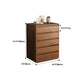 Commode de rangement contemporaine en bois pour chambre à coucher avec tiroirs