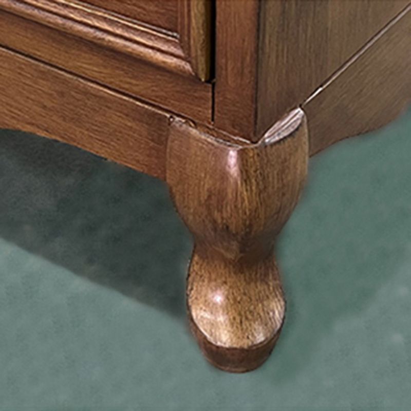 6 - Drawer Wooden Chest, Contemporary Rectangle Accent Chest